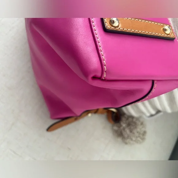 Dooney & Bourke Fuschia hobo bag - Picture 8 of 11